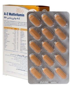 قرص A-Z مولتی ویتامین (۵۰+) بانوان یوروویتال