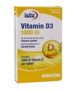 کپسول ویتامین D3 یوروویتال