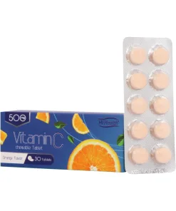 قرص‌جویدنی ویتامین C۵۰۰‌های هلث